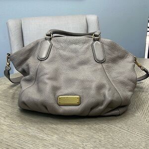 Marc Jacobs 'New Q Francesca' Leather Satchel